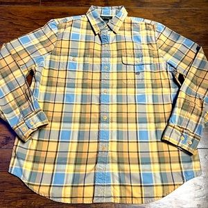 Lauren Ralph Lauren Button Down Shirt Women Size Large